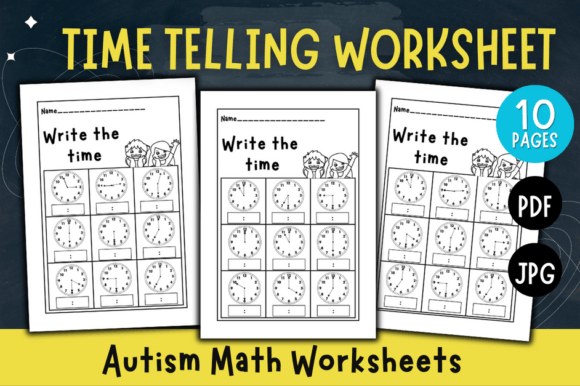 Autism Math Worksheets: Design for Learning