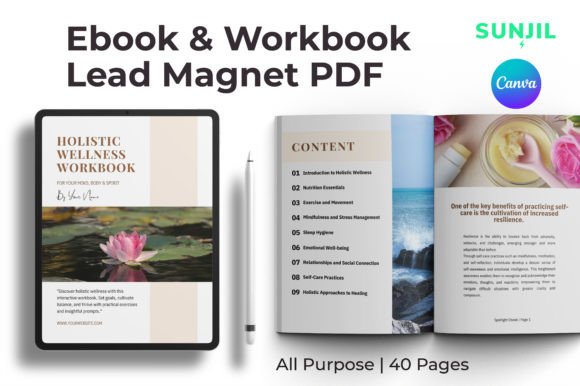 Canva Modern Ebook Workbook Lead Magnet: Design That Converts