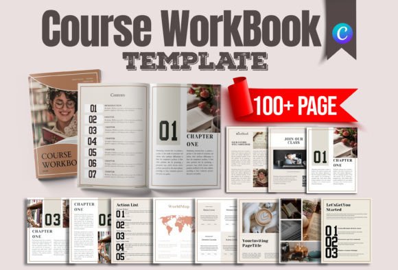 Course WorkBook Template: Streamline Your Content Creation