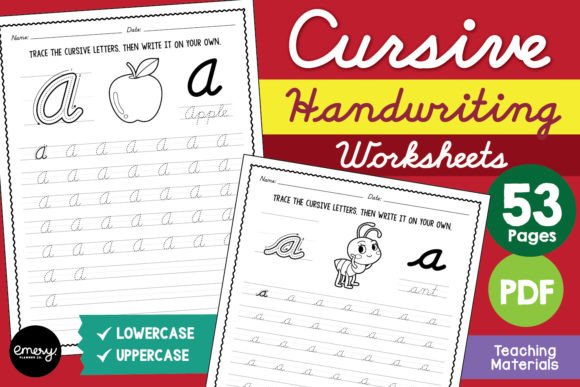 Cursive Handwriting Practice Worksheets: A Modern Guide to the D'Nealian Method