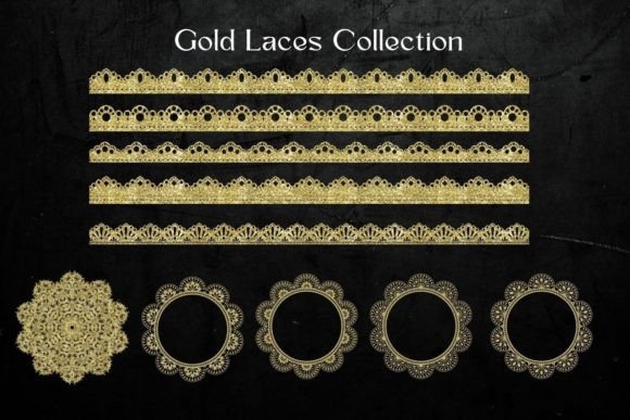 Gold Lace Collection: Elevating Modern Design with Elegant Ornaments